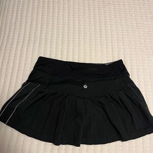 lululemon athletica Black Mini Skirt